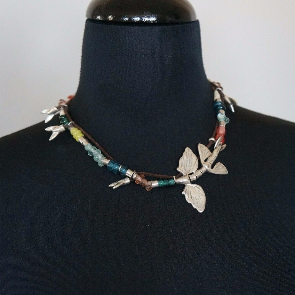 New Uno de 50 ENCOLADO Short Colorfl Fish Necklace